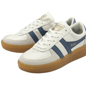 Gola Woman's White and Blue Sneakers